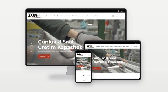 DM PVC projesinin ekran görüntüleri