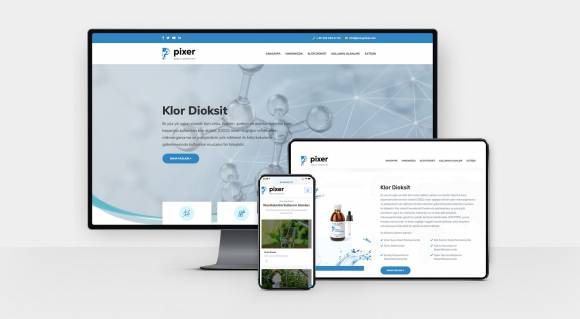 Pixer Sağlık Hizmetleri projesinin ekran görüntüleri